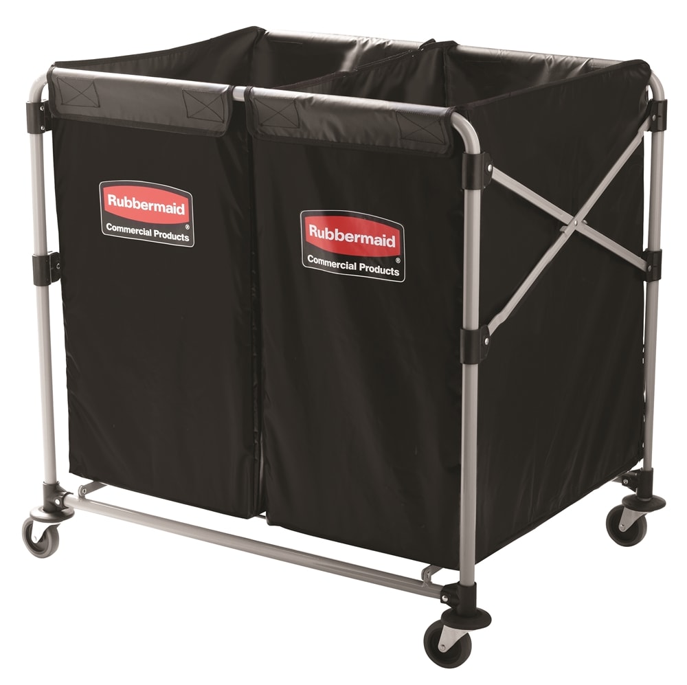 GuestSupply US | Rubbermaid 8 Bushel Collapsible X Cart, Multi